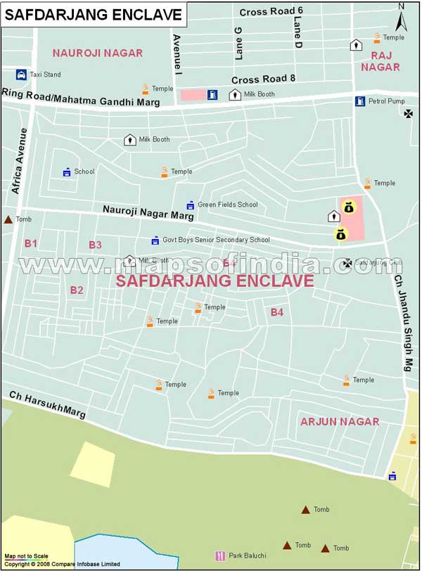 Safdarjung Enclave, Green Park, Hauz Khas | 周辺情報