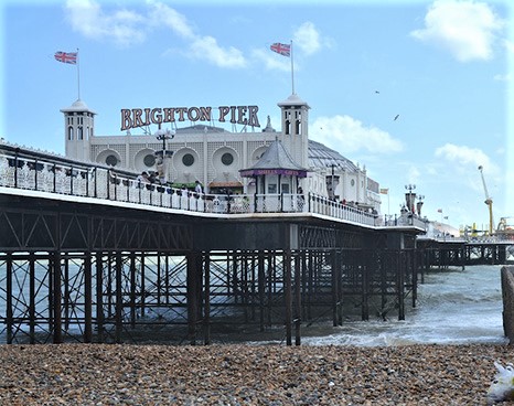 海辺までドライブ　ブライトン（Brighton)