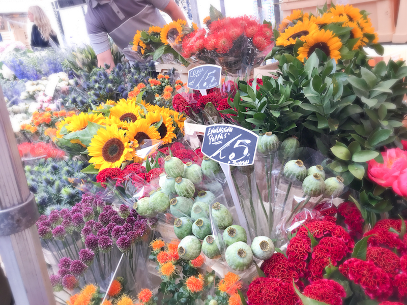 ロンドンの花市場　コロンビアロード・フラワーマーケット