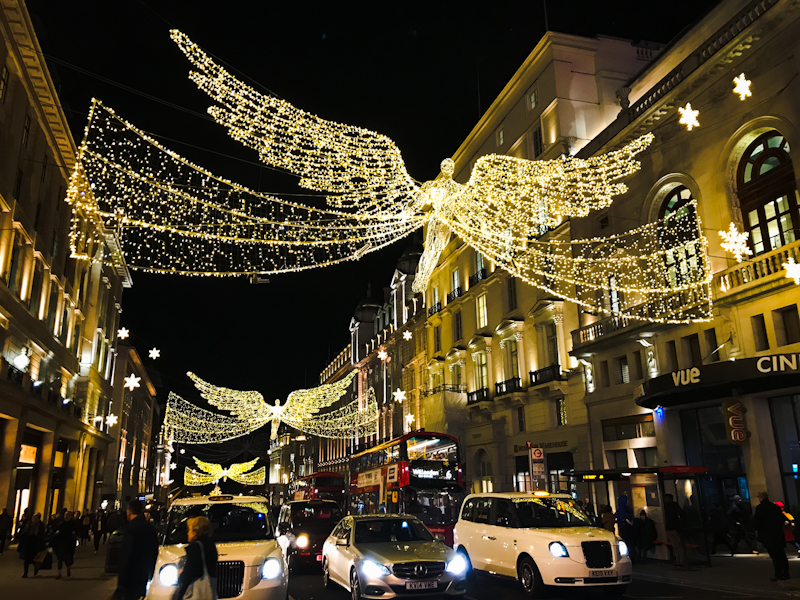 Regent St Christmas Lights（リージェントストリートクリスマスライト）